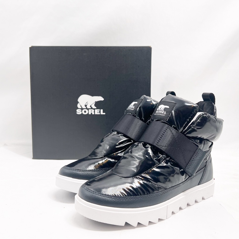 SOREL JOAN OF ARCTIC NEXT LITE STRAP PUFFY BOOTS